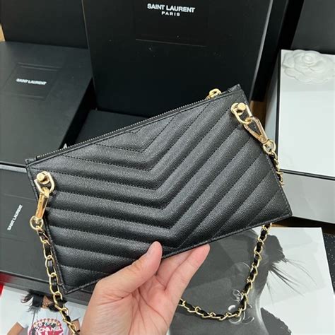 ysl clutch clearance|YSL clutch bag saweetie.